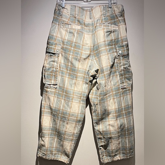 ZARA RHUIGI Plaid Cargo Pants | Men’s US 34 | Utility Streetwear - Picture 11 of 12